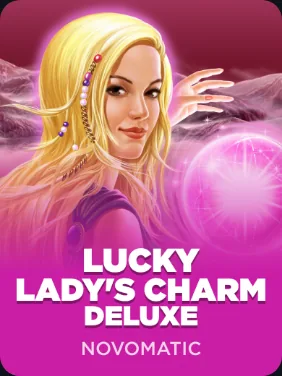 Lucky Lady's Charm Deluxe slot cover by Novomatic