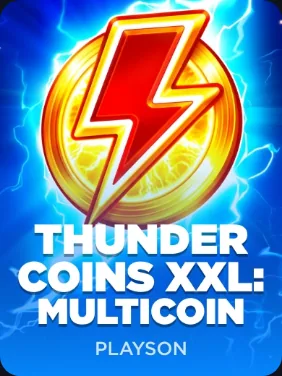 Thunder Coins XXL Multicoin slot cover by Playson